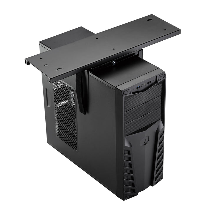 Maclean MC-885 B supporto per computer nero regolabile max. 10kg.