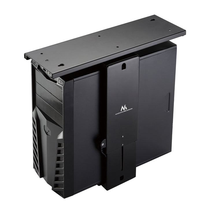 Maclean MC-885 B supporto per computer nero regolabile max. 10kg.