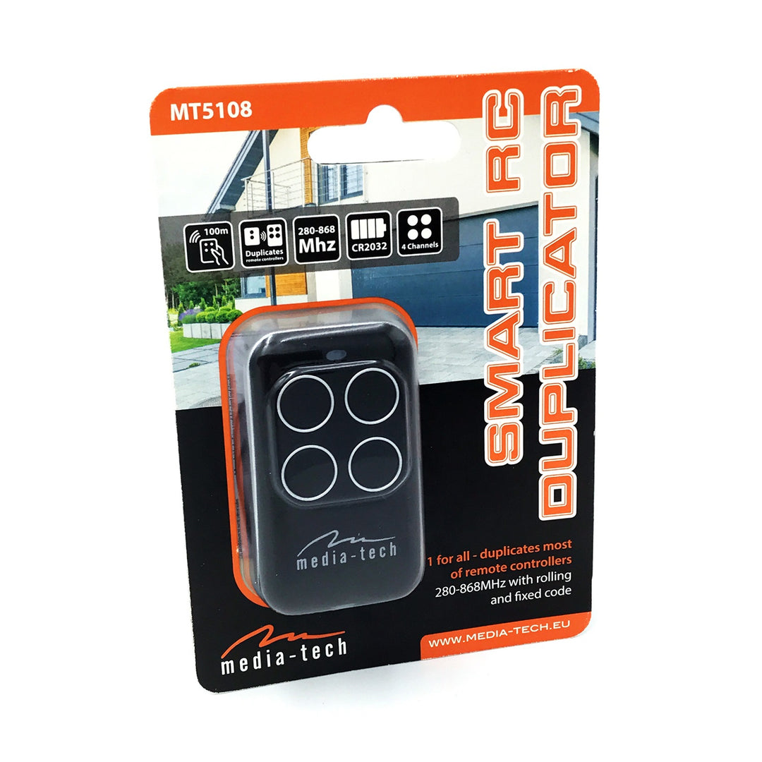 Duplicatore Smart Media-Tech MT5108 con telecomando autocopiante