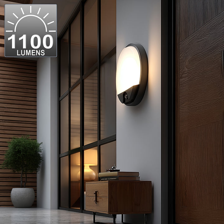 Lampada a LED con sensore di movimento a infrarossi MCE291 GR 1100lm 15W IP54 Maclean Grigio energia