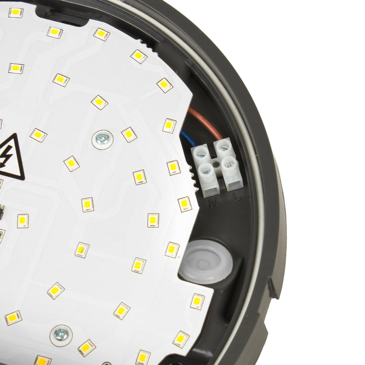 Lampada a LED con sensore di movimento a infrarossi MCE291 GR 1100lm 15W IP54 Maclean Grigio energia