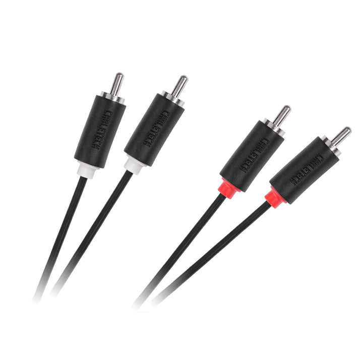 Cavo audio-video 2RCA-2RCA 1,8 m standard Cabletech