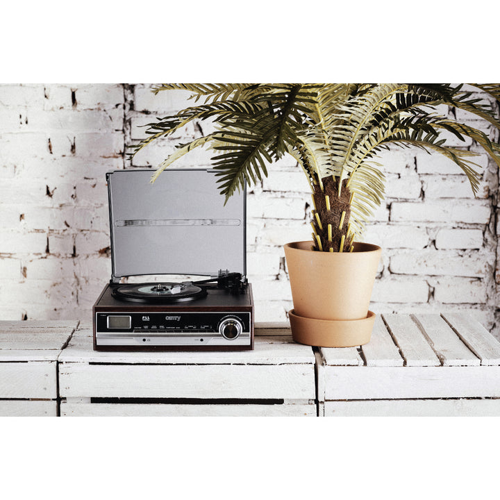Giradischi Camry CR 1168 con radio e Bluetooth / MP3 / USB / SD / Registrazione