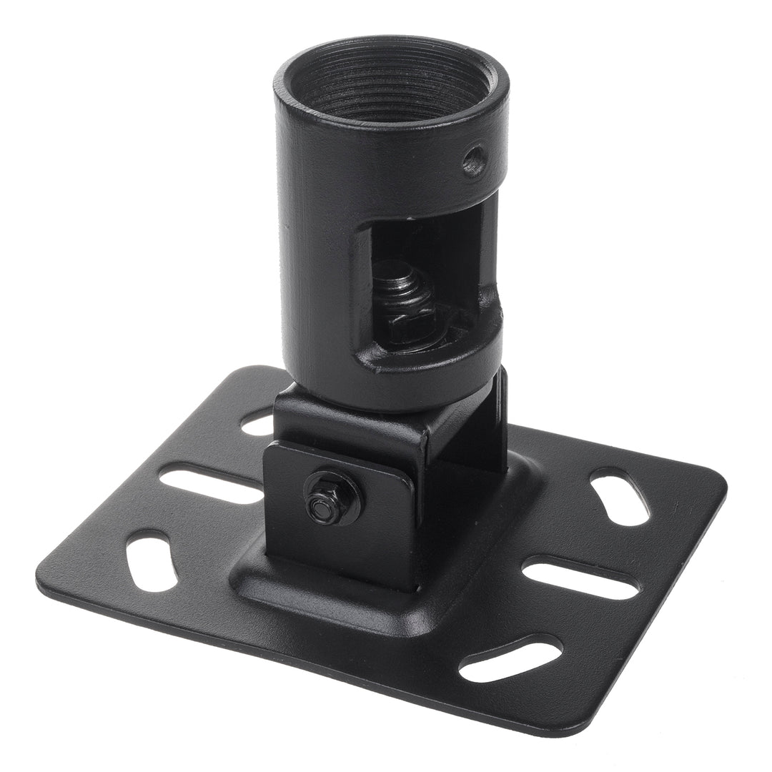 Maclean MC-886 Piastra di montaggio a soffitto regolabile Montaggio a soffitto per TV Piastra di montaggio per TV fino a 50 kg adatta anche a soffitti inclinati