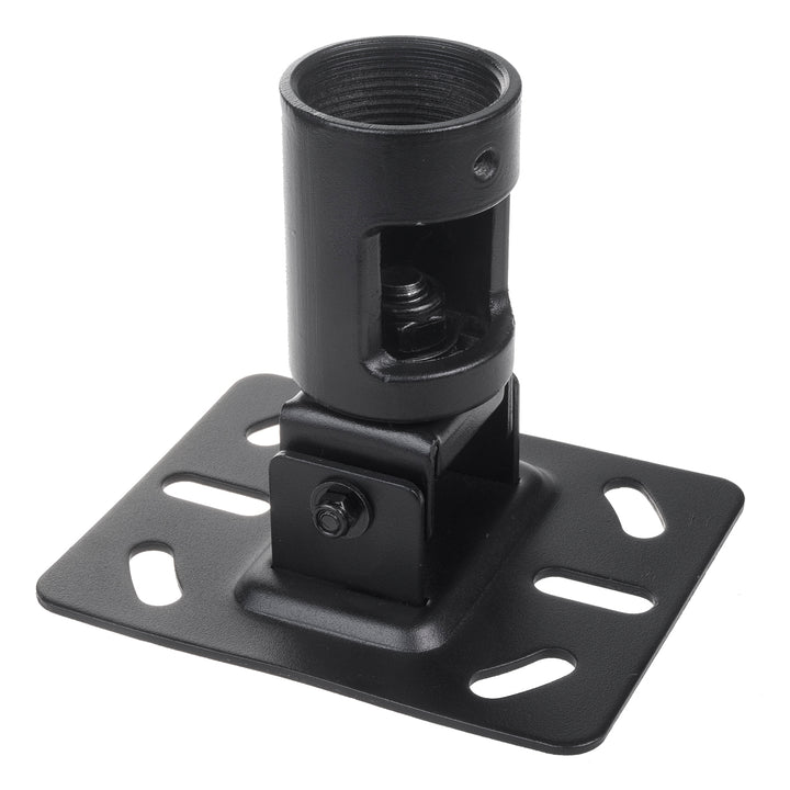 Maclean MC-886 Piastra di montaggio a soffitto regolabile Montaggio a soffitto per TV Piastra di montaggio per TV fino a 50 kg adatta anche a soffitti inclinati