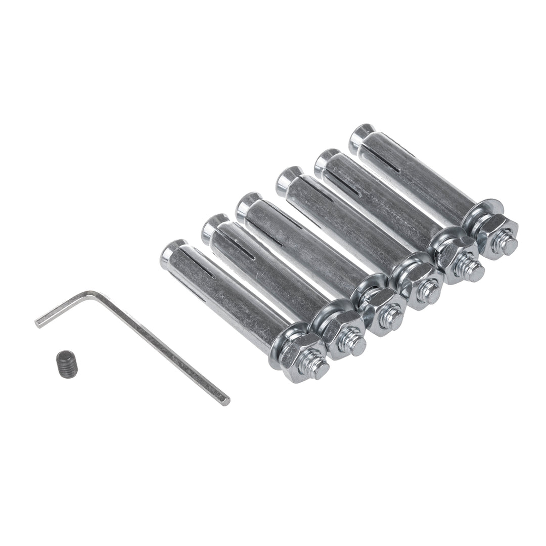 Maclean MC-886 Piastra di montaggio a soffitto regolabile Montaggio a soffitto per TV Piastra di montaggio per TV fino a 50 kg adatta anche a soffitti inclinati