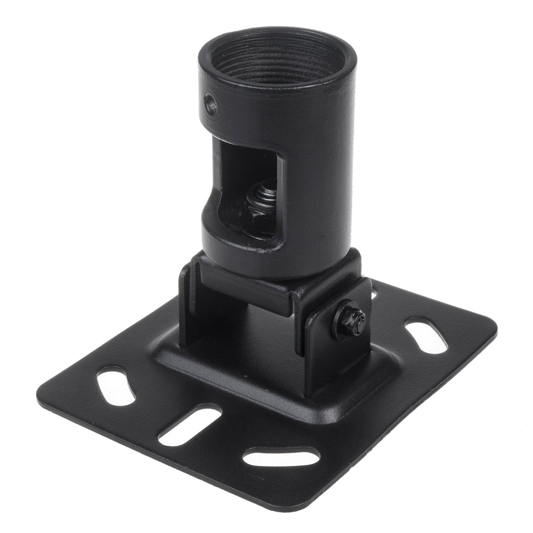 Maclean MC-886 Piastra di montaggio a soffitto regolabile Montaggio a soffitto per TV Piastra di montaggio per TV fino a 50 kg adatta anche a soffitti inclinati