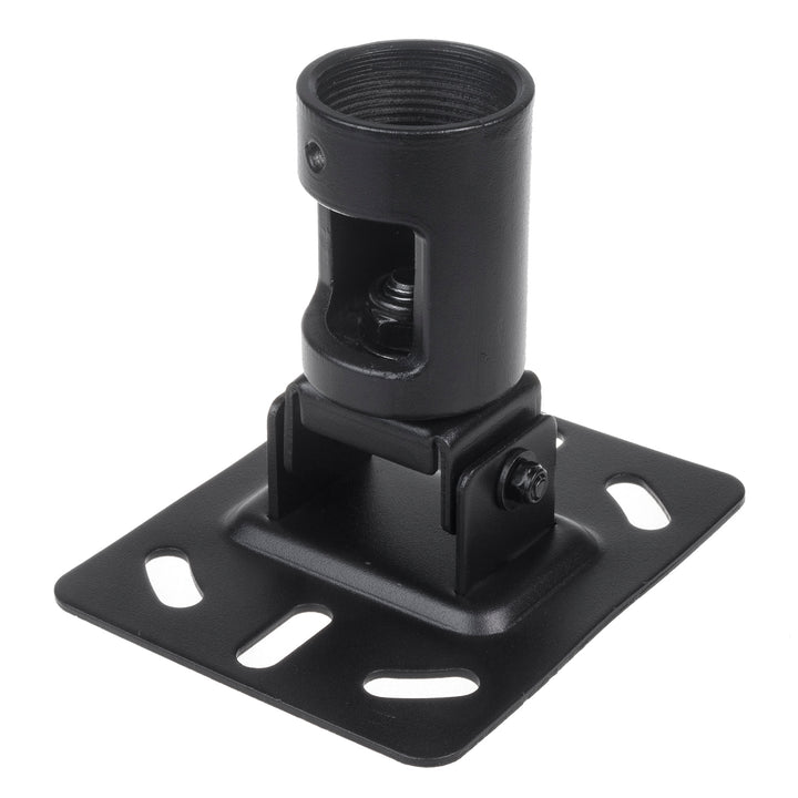 Maclean MC-886 Piastra di montaggio a soffitto regolabile Montaggio a soffitto per TV Piastra di montaggio per TV fino a 50 kg adatta anche a soffitti inclinati