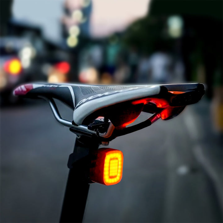 Luce LED per bicicletta posteriore Maclean MCE355 - 37x37x16mm