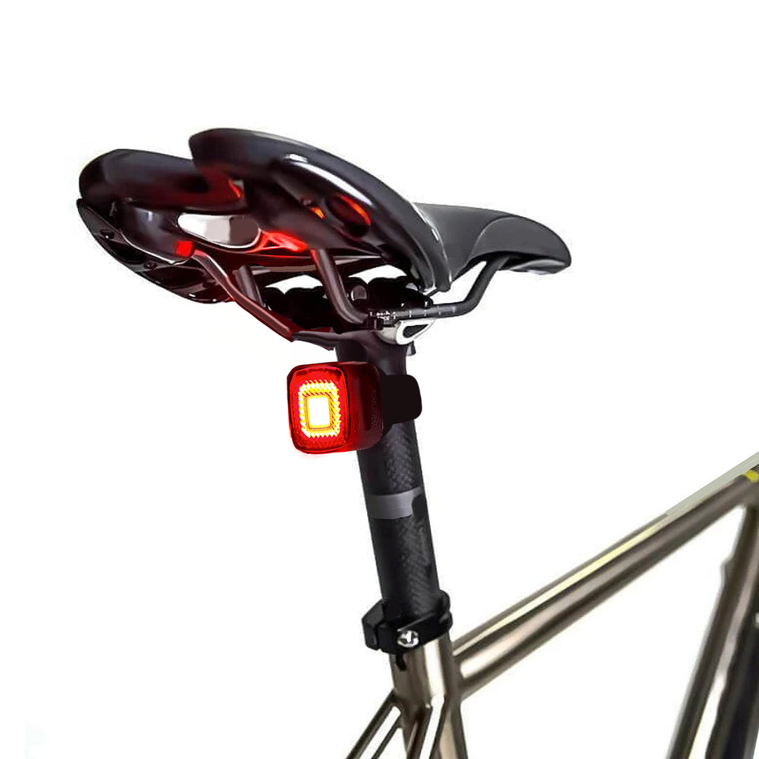 Luce LED per bicicletta posteriore Maclean MCE355 - 37x37x16mm