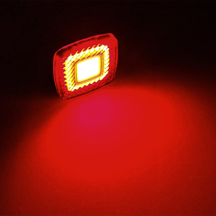 Luce LED per bicicletta posteriore Maclean MCE355 - 37x37x16mm