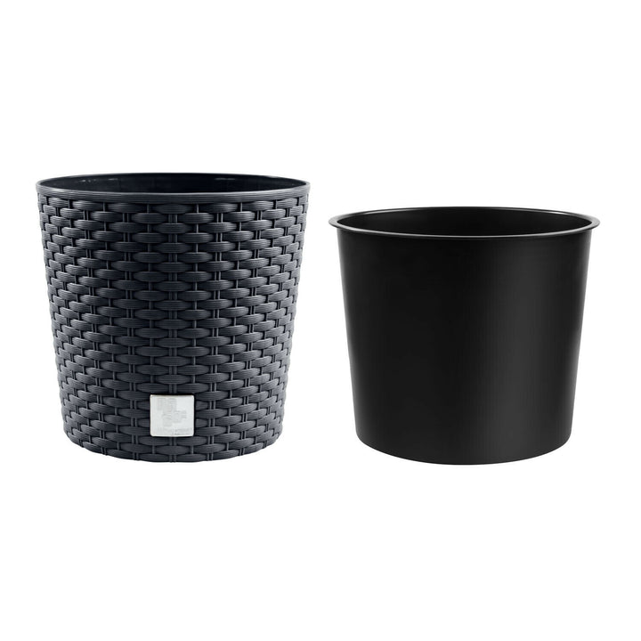 Vaso da fiori con contributo Rato Round DRTUS400L-S433 - antracite