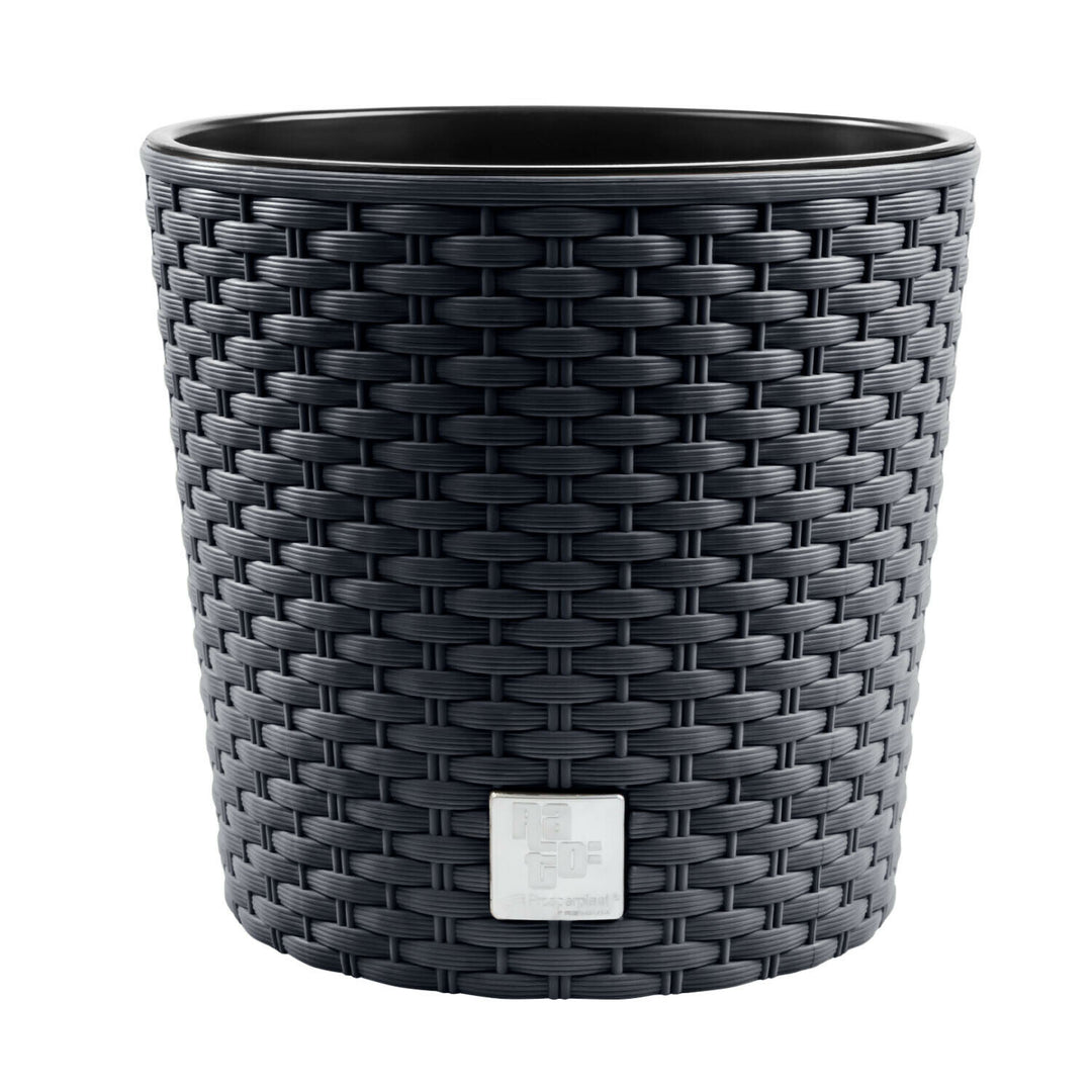 Vaso da fiori con contributo Rato Round DRTUS400L-S433 - antracite