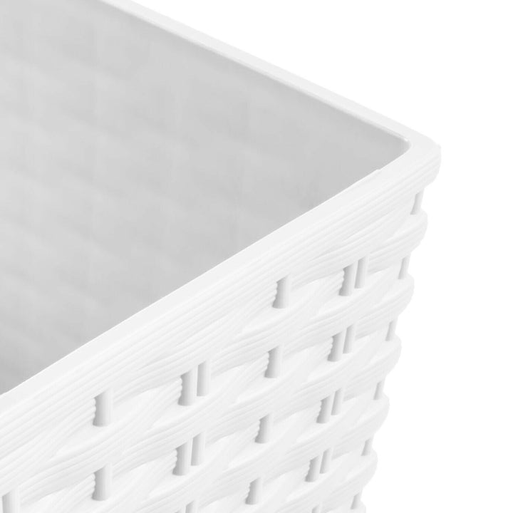 Vaso di fiori con un contributo Rato Square DRTS265-S449 - bianco