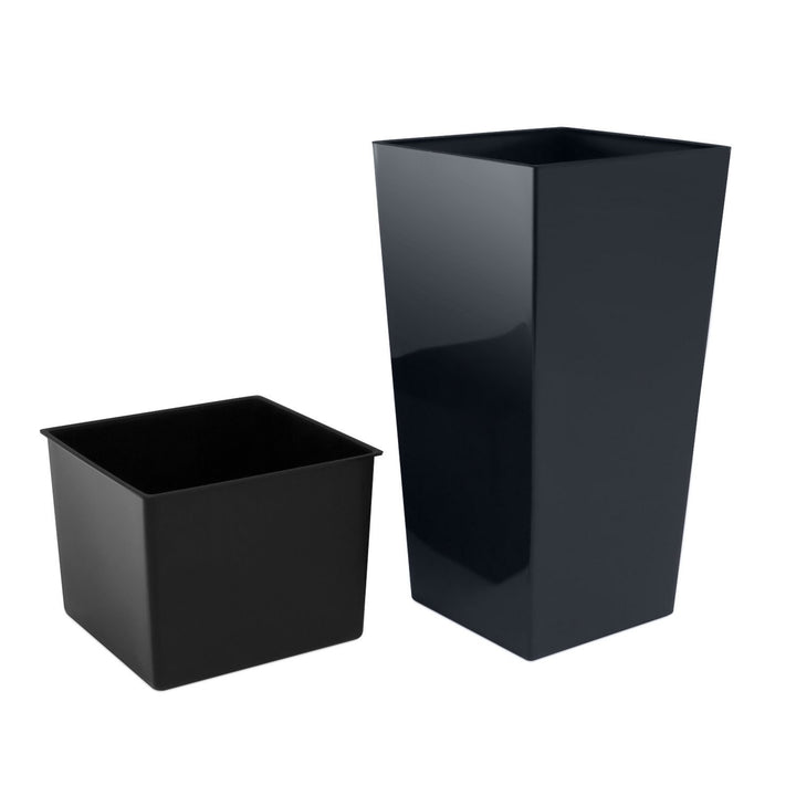 Fioriera con inserto Urbi Square DURS140-S433 - colore antracite