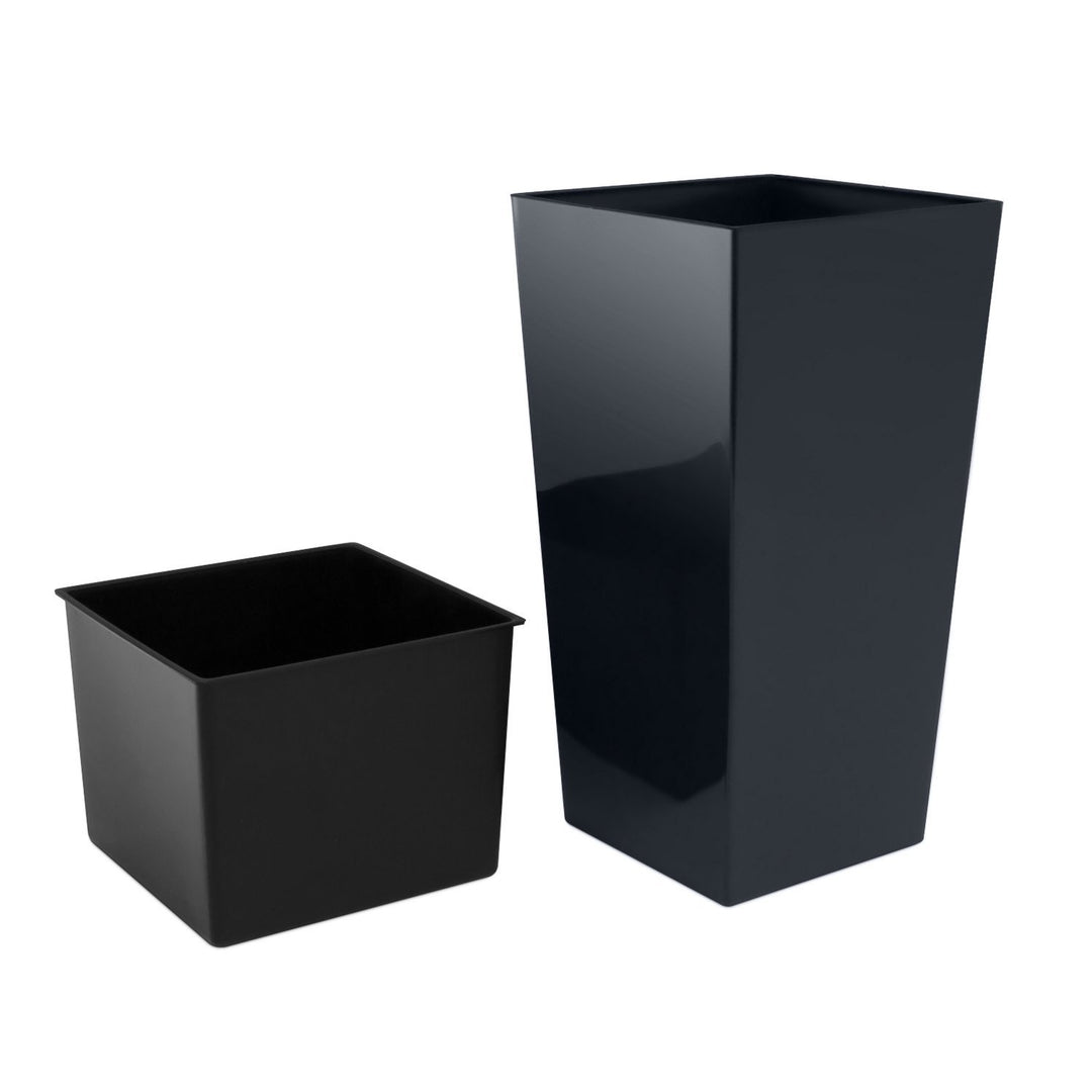 Fioriera con inserto Urbi Square DURS170-S433 - colore antracite