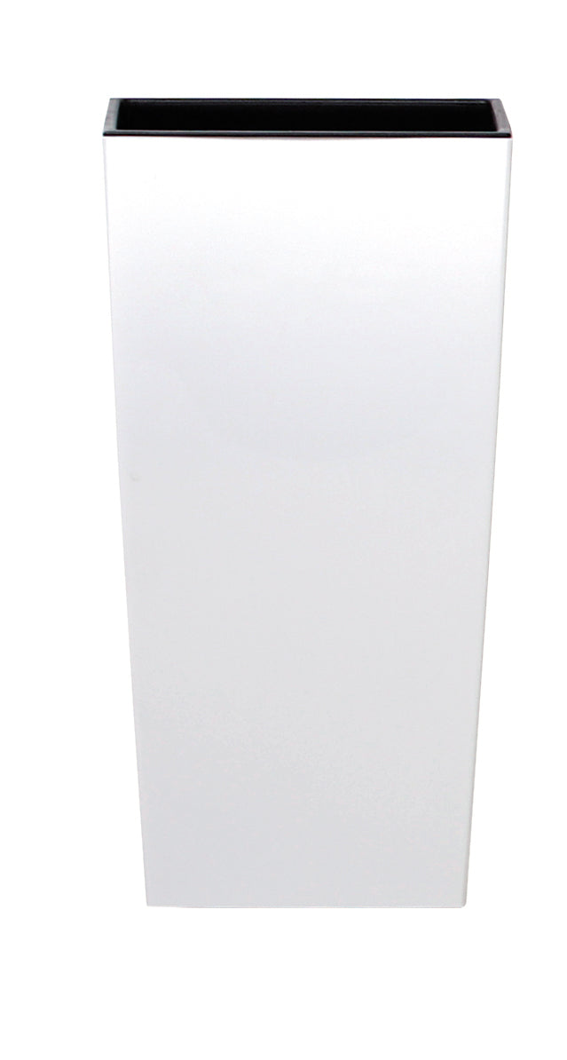 Vaso da fiori con inserto Urbi Square DURS200-S449 - bianco
