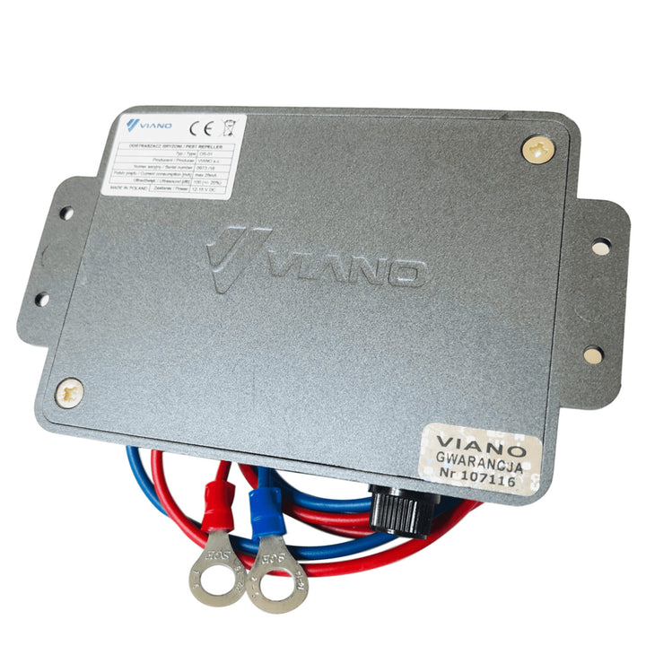 Detergente per repellente per roditori per autoveicoli a ultrasuoni VIANO OS2 Portata 15mA 12V: 200m