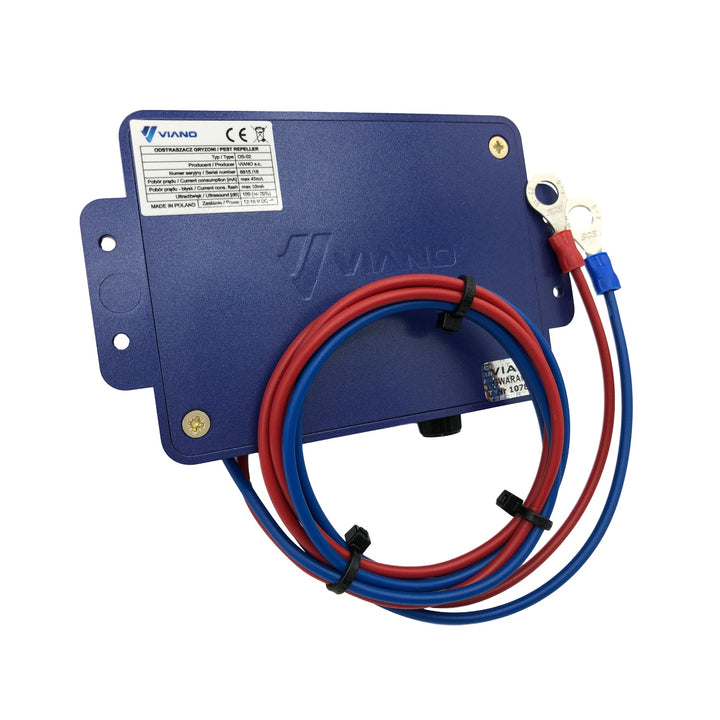 Replicatore a ultrasuoni di roditori VIANO OS3 per auto e altri veicoli, 12-15 V.