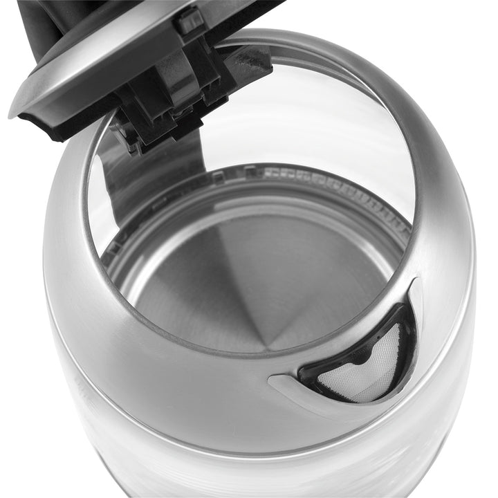Bollitore elettrico in vetro 1,7L Concept RK4080 in acciaio inossidabile