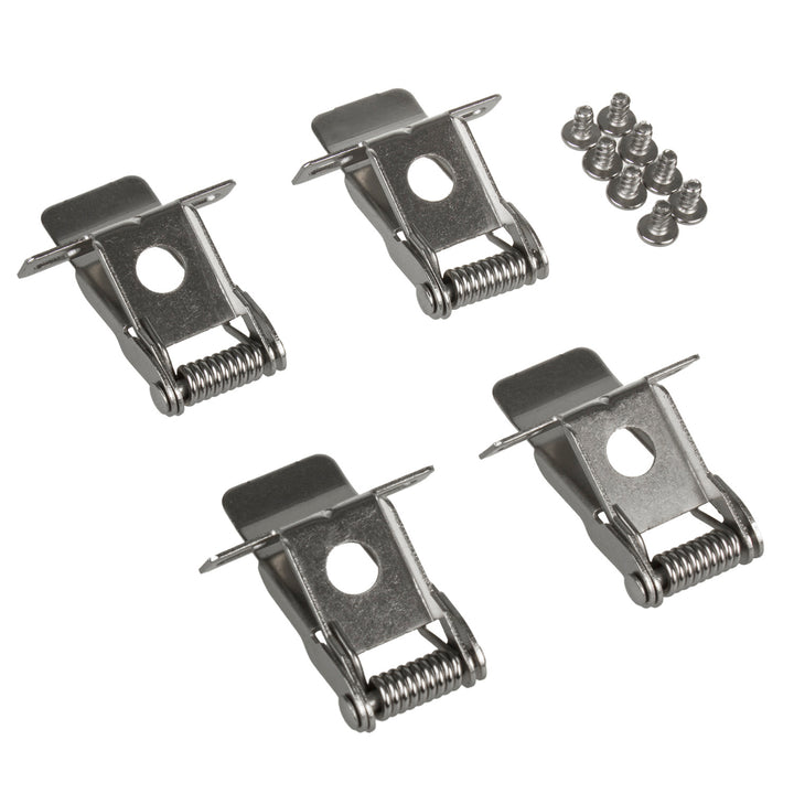 Staffa di montaggio per la costruzione di pannelli LED 595x595mm e 1195x295mm in lamiera GK (4 pezzi nel set) in lamiera ultra sottile laminata a freddo MCE544