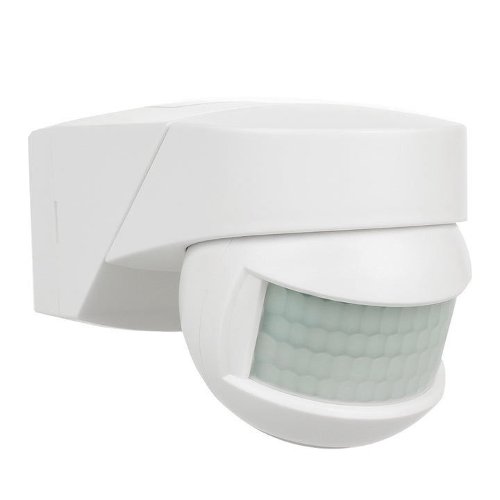 Sensore di movimento crepuscolare a parete 180 ° + 360 ° 2000W Maclean Energy MCE295 bianco