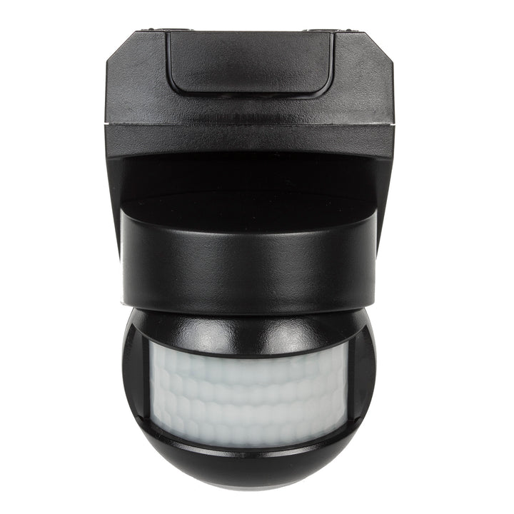 Sensore di movimento crepuscolare a parete 180 ° + 360 ° 2000W Maclean Energy MCE295 nero