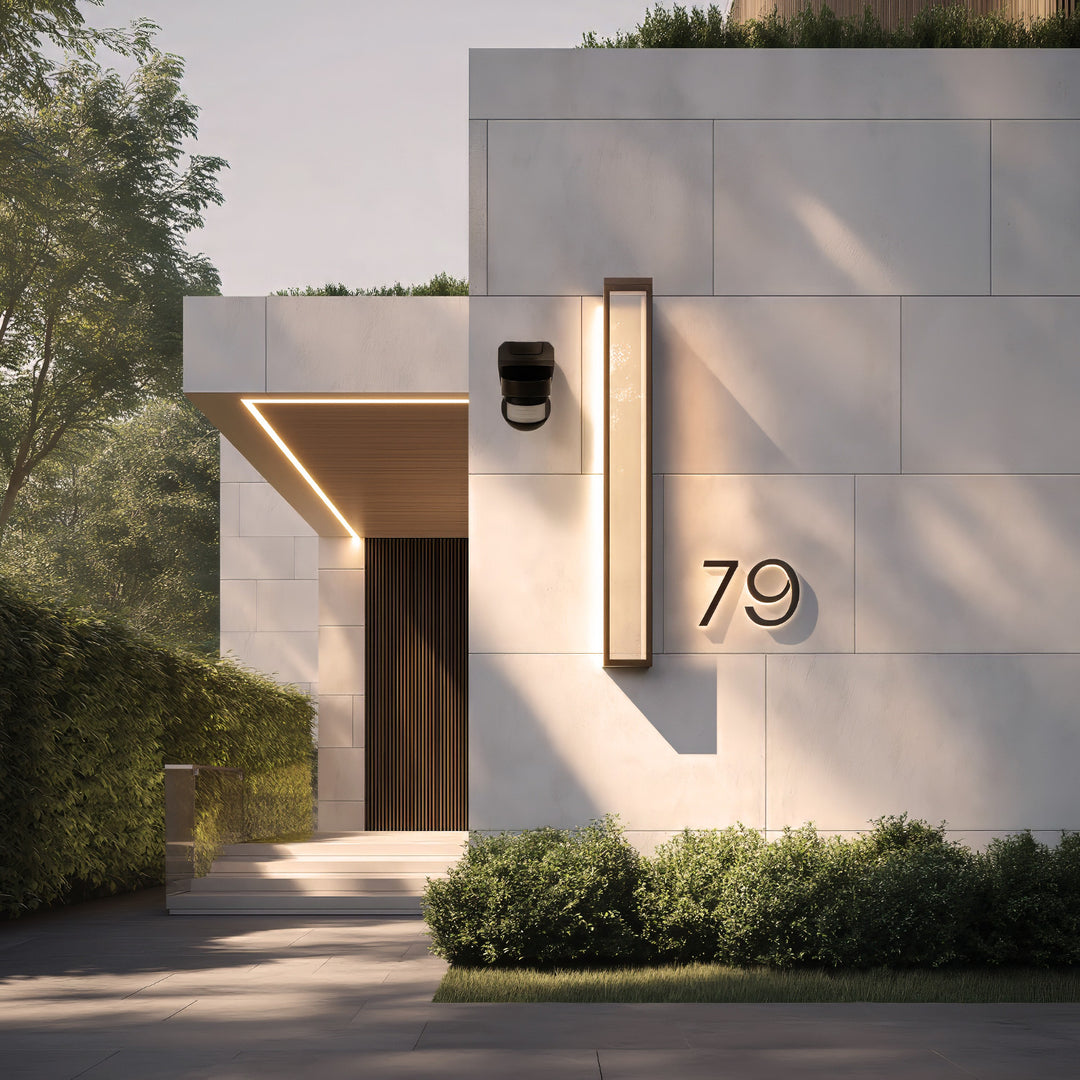 Sensore di movimento crepuscolare a parete 180 ° + 360 ° 2000W Maclean Energy MCE295 nero