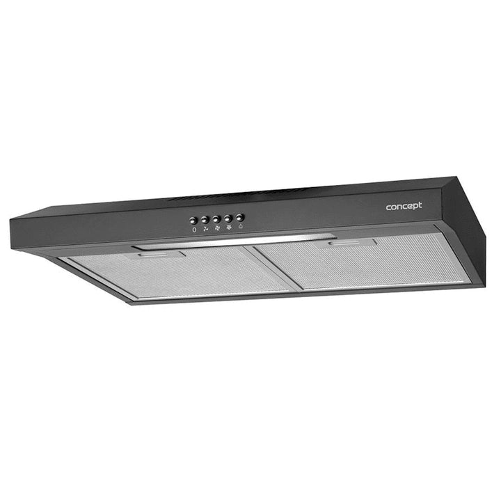 60cm Cappuccio sottotazza ultrasottile Concept OPP1260BC nero