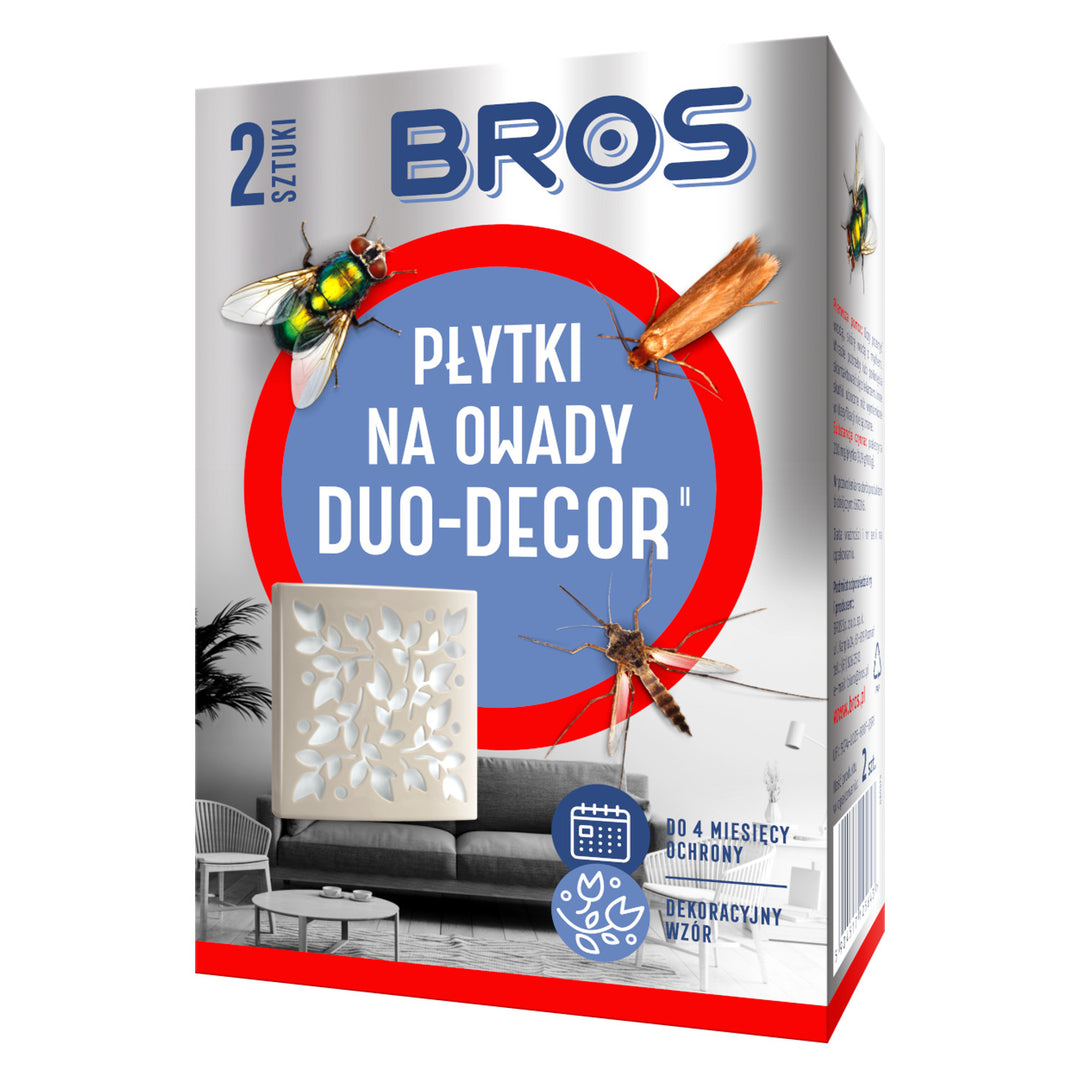 Set di 2 piastrelle decorative per insetti Bros Duo-Decor