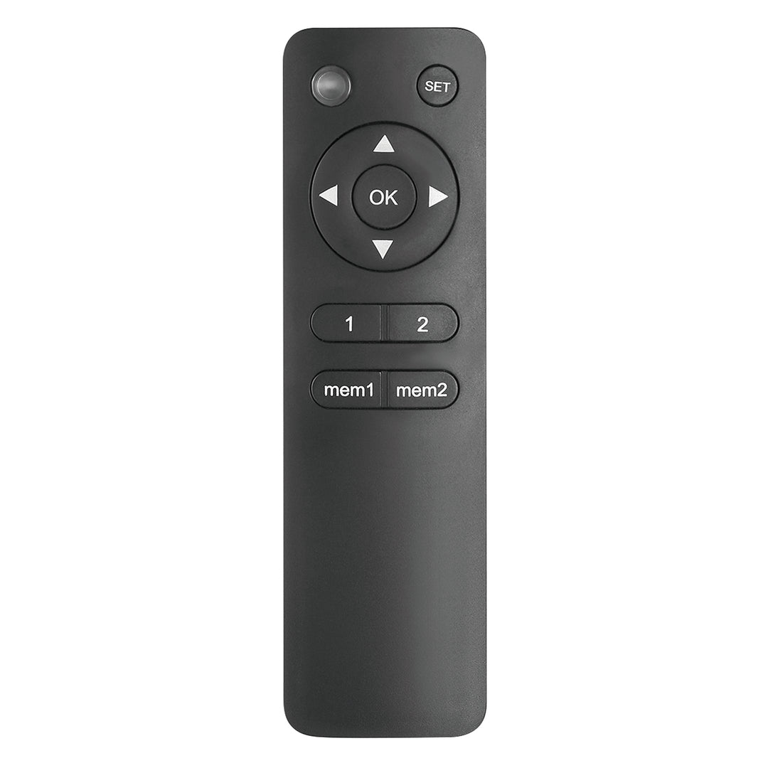 Maclean MC-891 Staffa elettrica per TV a parete Telecomando incluso Regolazione dell'altezza Montaggio sopra il caminetto 37-70" max. VESA 600x400 fino a 35kg