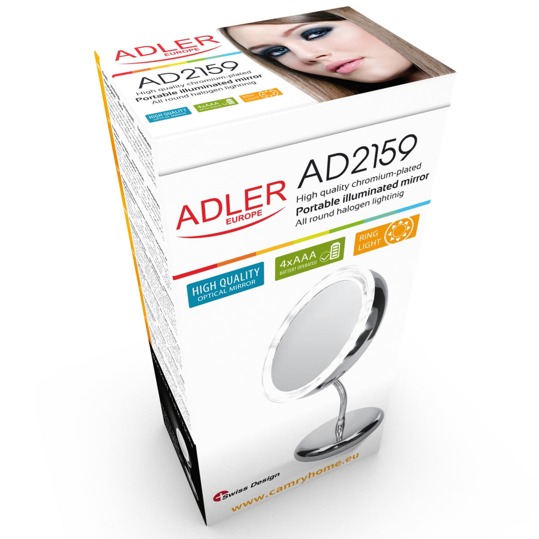 Specchio cosmetico con luce LED Adler AD 2159