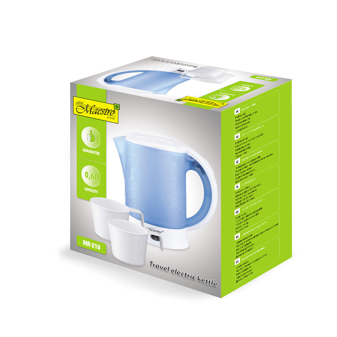 Bollitore turistico Maestro MR010 0.6L 600W più 2 tazze