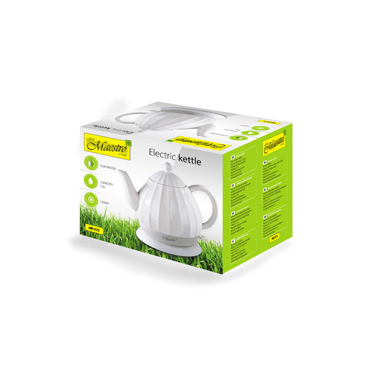 Bollitore elettrico in ceramica 1.2L Maestro MR070 1200W