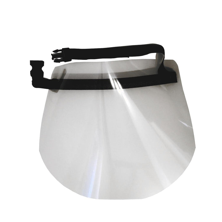 Casco, visiera con cinturino regolabile, maschera protettiva