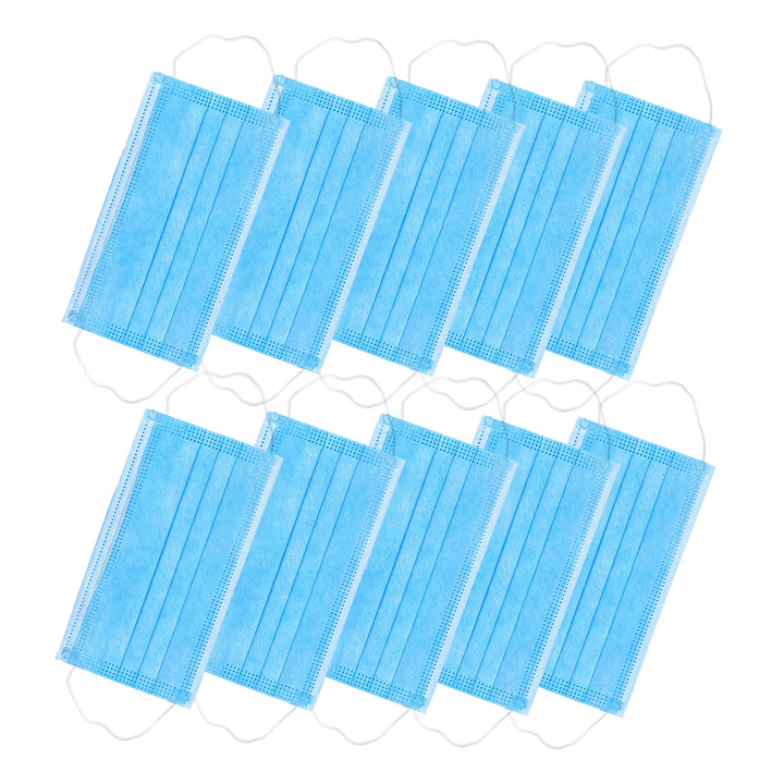 Maschere mediche CE EN 14683: 2019 - set - blu 10 pezzi Promedix PR-280 BFE> 98%