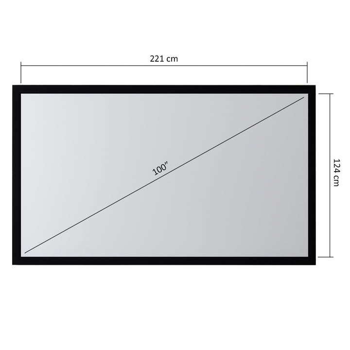 Schermo di proiezione a cornice 100" (16:9) Maclean MC-921