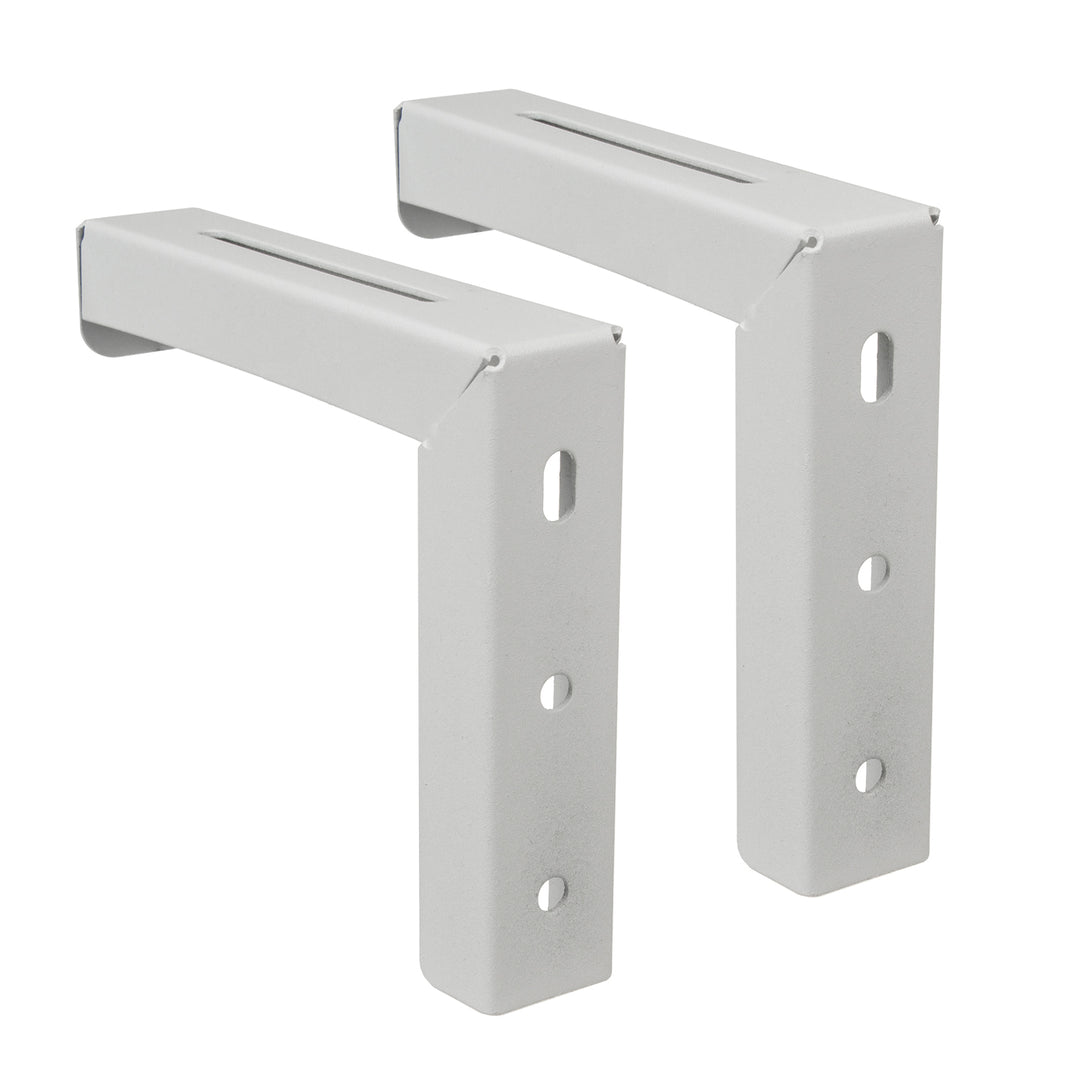 Set di 2 ganci per schermi di proiezione Maclean MC-923, max. carico 25 kg (per set), acciaio