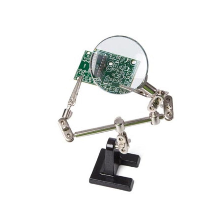 Terza mano + set di supporto per saldatore Velleman VTHHN