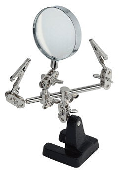 Terza mano + set di supporto per saldatore Velleman VTHHN