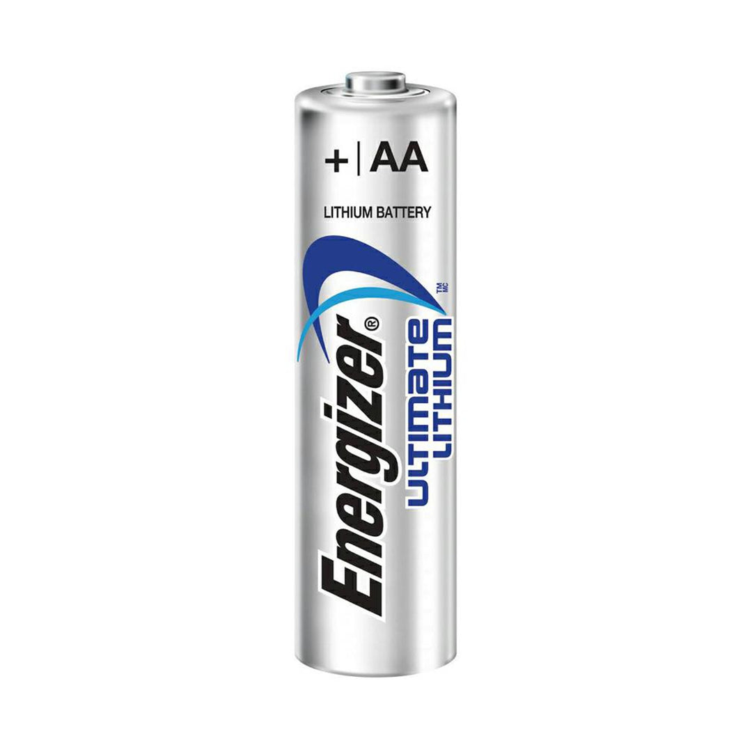 10 batterie per foto al litio Energizer L91 Ultimate Lithium R6 AA