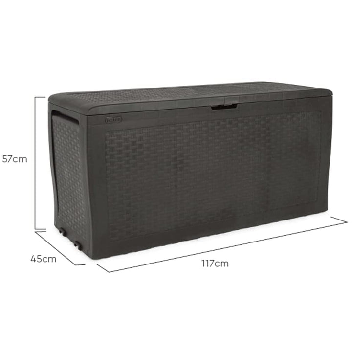 Box da giardino Keter Samoa Rattan 270L antracite
