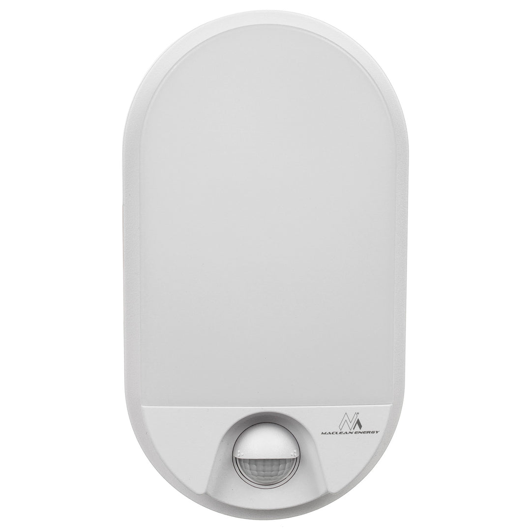 Lampada LED con sensore di movimento a infrarossi MCE340 W 1100lm 15W IP54 Maclean Energy bianco, bianco naturale (4000K)