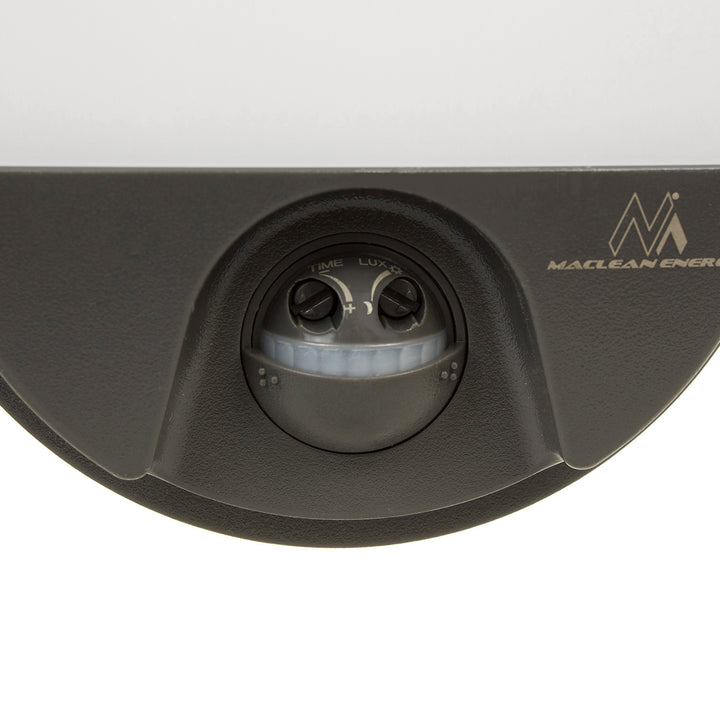 Lampada LED con sensore di movimento a infrarossi MCE340 GR 1100lm 15W IP54 Maclean Energy grigio, bianco naturale (4000K)