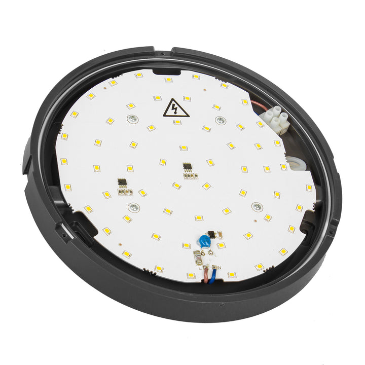 Lampada da parete e soffitto LED MCE342 GR 1100lm 15W IP54 Maclean Energy grigio, bianco naturale (4000K)