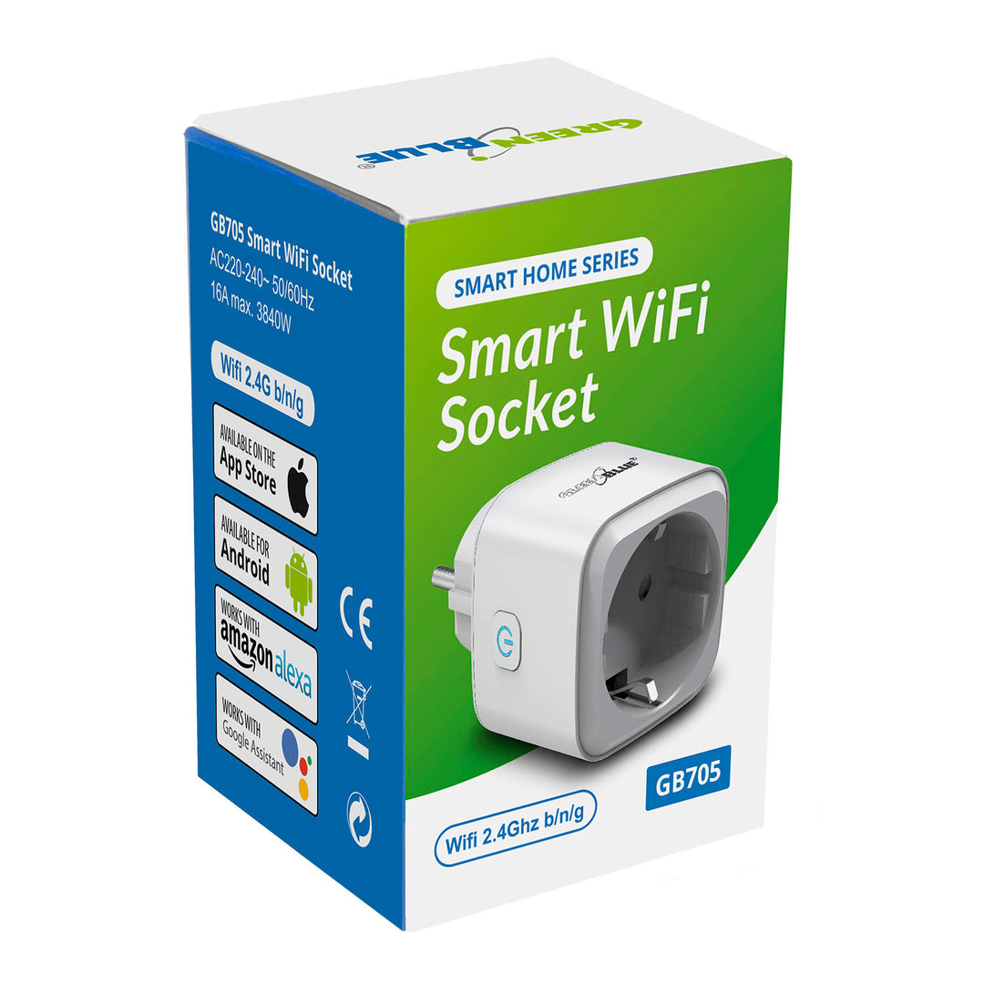 GreenBlue GB705 compatibile con Apple Siri - Amazon Alexa - Assistente Google