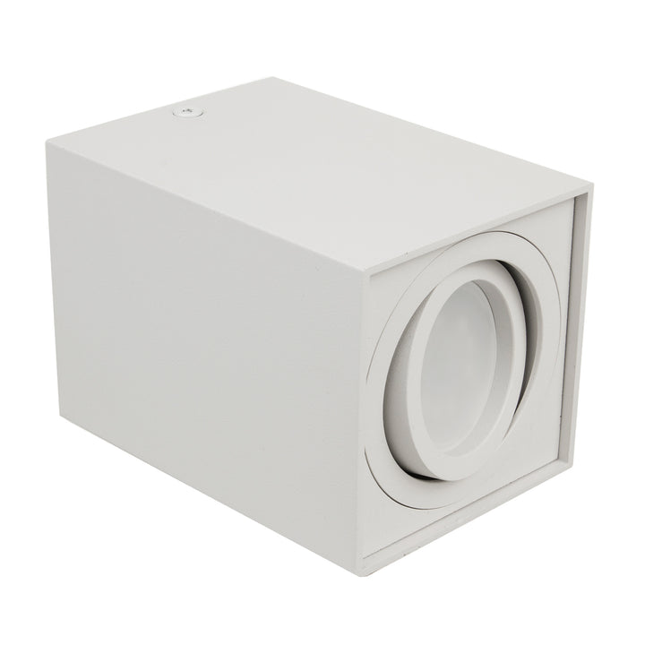GU10 MCE426 W lampada alogena a spot alogena, bianca, 80x80x115mm, squadrata, alluminio