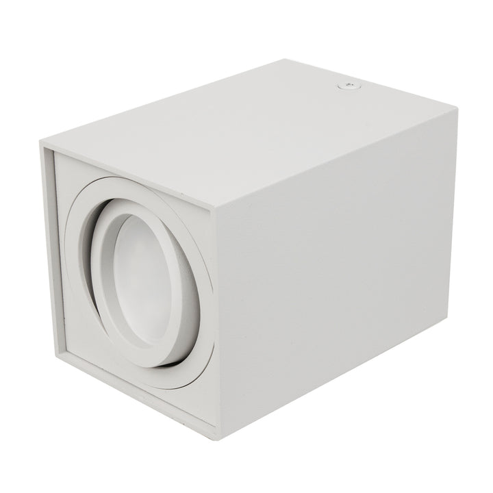 GU10 MCE426 W lampada alogena a spot alogena, bianca, 80x80x115mm, squadrata, alluminio