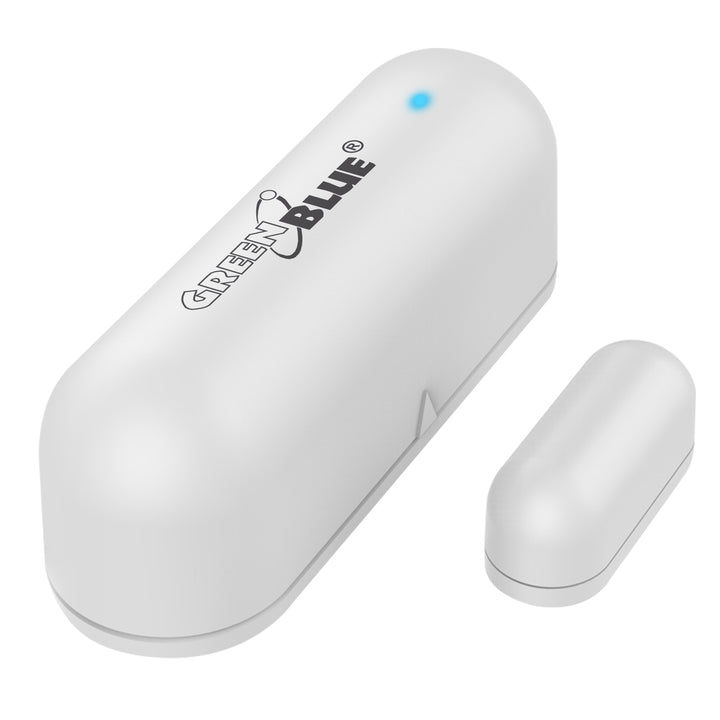 GreenBlue GB715 Sensore WiFi Sistema Allarme con notifica in apertura e chiusura porte o finaster. Magnetico