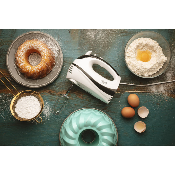 Frullatore da cucina Adler, potenza 300 W, 5 velocità, funzione Turbo, AD 4205 b